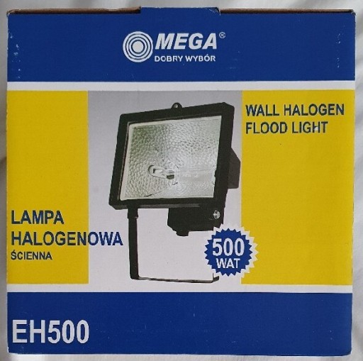 Zdjęcie oferty: Lampa Halogenowa Ścienna 500 WAT