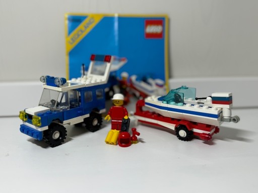 Zdjęcie oferty: LEGO classic town; zestaw 6698 RV with Speedboat