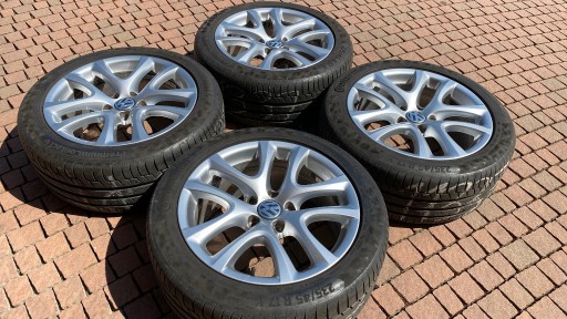 Zdjęcie oferty: 4 OPONY PREMIUM CONTACT 6 z felgami ALU Volkswagen