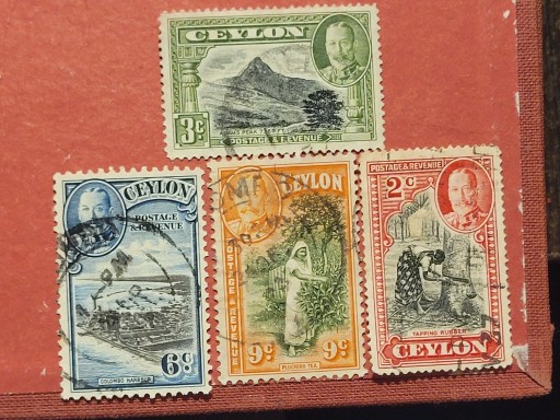 Zdjęcie oferty: Cejlon  1935-1936r          