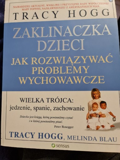 Zdjęcie oferty: ZAKLINACZKA DZIECI Tracy Hogg lekko używany stan