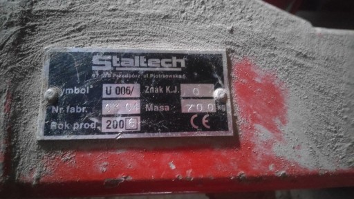 Zdjęcie oferty: Pług Staltech U006 5 skibowy