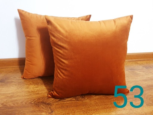 Zdjęcie oferty: P053 poszewki na poduszki 40x40 pomarańcz ceglana