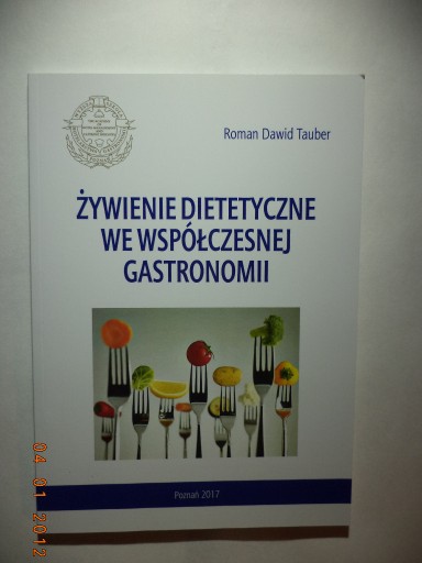 Zdjęcie oferty: ŻYWIENIE DIETETYCZNE WE WSPÓŁCZESNEJ GASTRONOMII