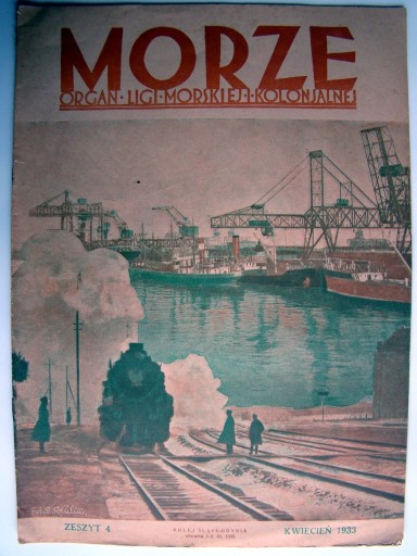 Zdjęcie oferty: MORZE - Nr 4 1933 Organ Ligi Morskiej i Kol.