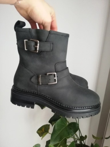 Zdjęcie oferty: Kozaki botki trapery skóra Osprey London 37