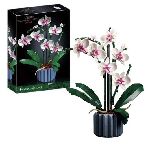 Zdjęcie oferty: Klocki Orchidea Kwiat Storczyk 10311