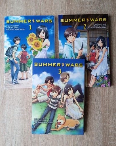 Zdjęcie oferty: Manga Summer Wars - tomy 1-3 (komplet)