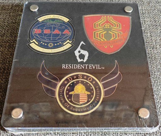 Zdjęcie oferty: Resident Evil 6 RE6 Forces Emblems Medals Medale Nowe Zaplombowane