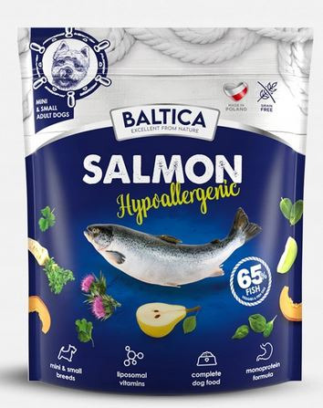 Zdjęcie oferty: BALTICA Salmon Hypoallergenic 0,5 kg Małe Rasy