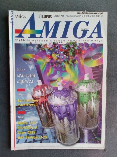 Zdjęcie oferty: Amiga 11/96 magazyn 