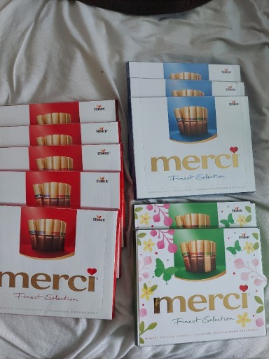 Zdjęcie oferty: 10x Merci 250g różne kolory