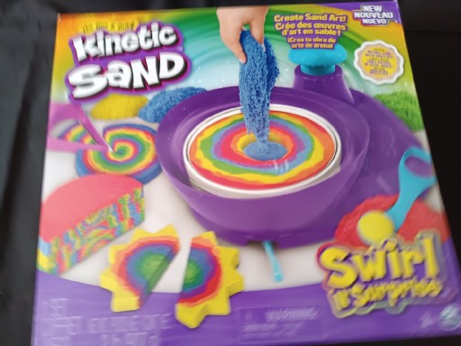 Zdjęcie oferty: Spin Master Kinetic Sand Zakręcone Kolory