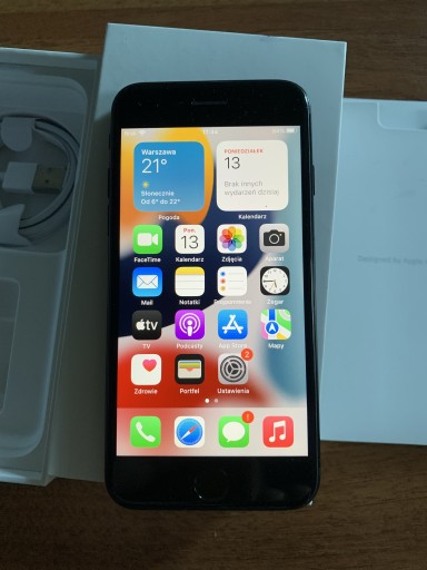 Zdjęcie oferty: iPhone 7 128gb jet black! Nowa bateria!Bez blokad 