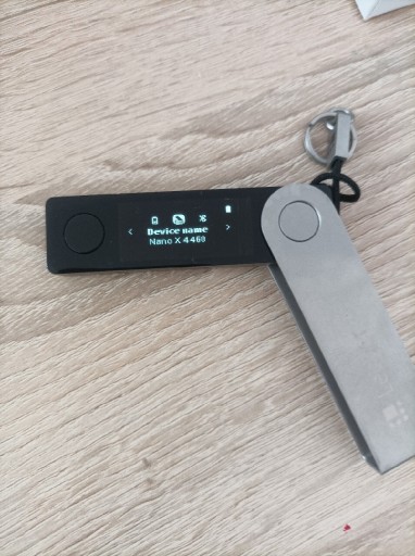 Zdjęcie oferty: Ledger nano X 4460 portfel kryprowaluty Bitcoin