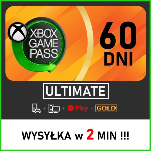 Zdjęcie oferty: XBOX GAME PASS ULTIMATE 60 DNI 2 MIESIĄCE +CORE+EA