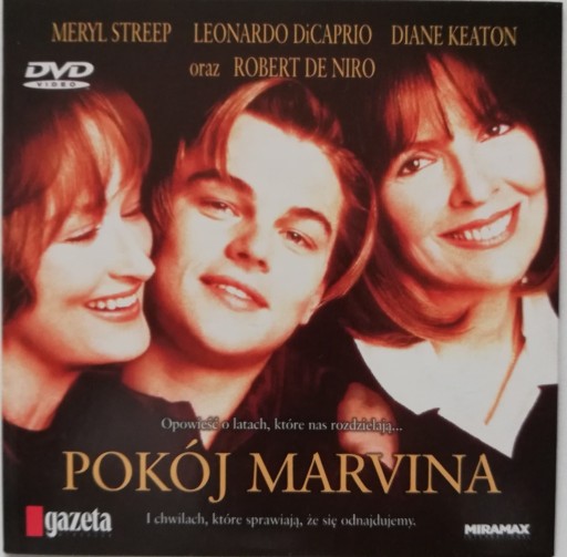 Zdjęcie oferty: Pokój Marvina DVD Leonardo DiCaprio, R. De Niro