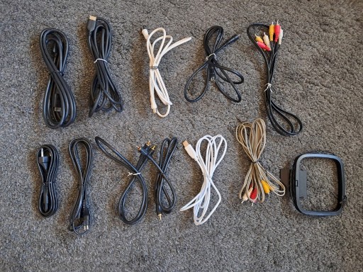 Zdjęcie oferty: Mix przewody kable HDMI, audio, zasilające, usb, antenowe - 12 szt.