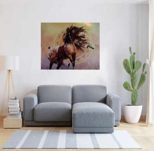 Zdjęcie oferty: Malowanie po numerach lampart w dżung-  40 x 50 cm