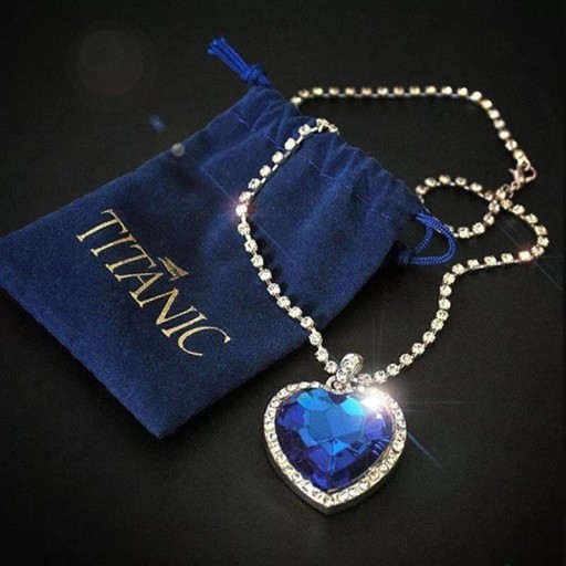 Zdjęcie oferty: Naszyjnik damski srebrny serce oceanu titanic 