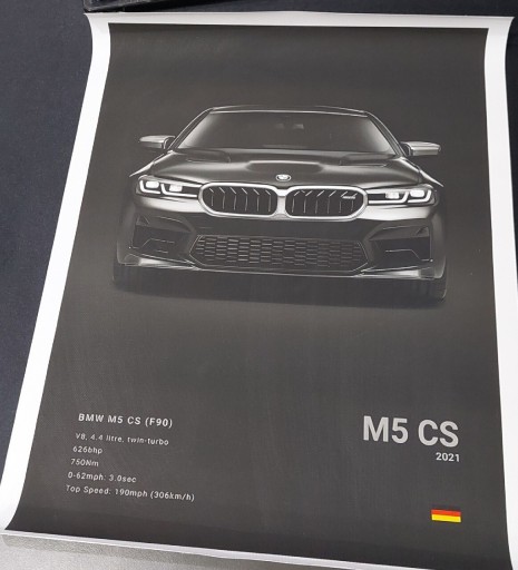 Zdjęcie oferty: Plakat BMW M5 40x30