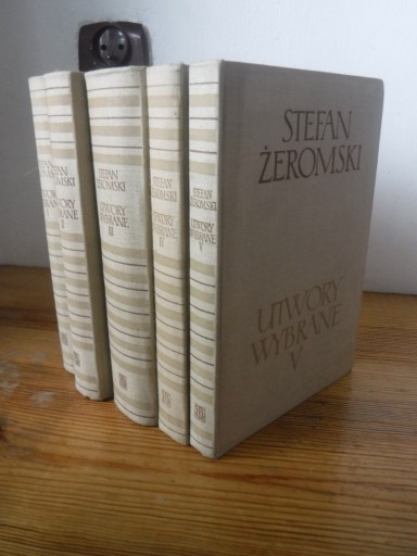Zdjęcie oferty: Stefan Żeromski - Utwory Wybrane Tom 1-5 1958 ZOBACZ 