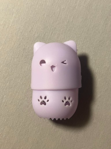 Zdjęcie oferty: Etui case na beauty blender fioletowe cute