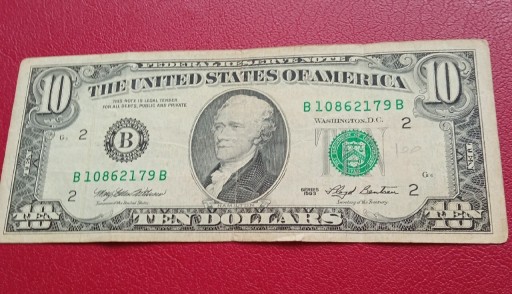 Zdjęcie oferty: Usa 10 dollar 1993 rok