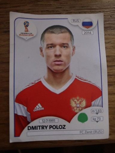 Zdjęcie oferty: Naklejki Topps -  Fifa world cup 2018