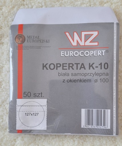 Zdjęcie oferty: Koperta na płyty CD/DVD z okienkiem 50 szt