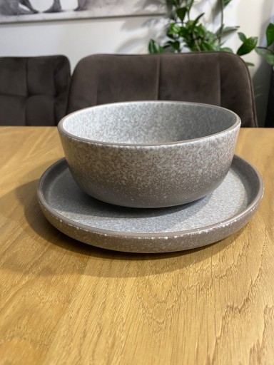 Zdjęcie oferty: Talerz miska kamionkowa z glazurą reaktywną