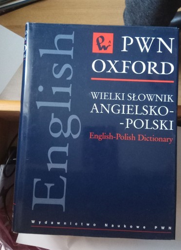 Zdjęcie oferty: Wielki słownik angielko-polski PWN Oxford