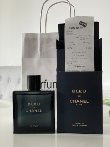 Zdjęcie oferty: Bleu de Chanel Parfum 100ml (prawie nowe)