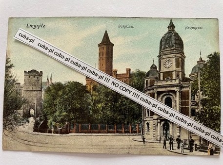 Zdjęcie oferty: Legnica Liegnitz Schloss Hauptpost 1906r