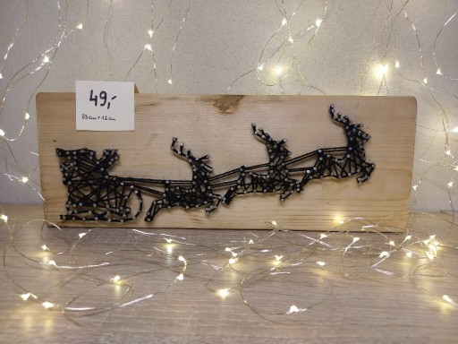 Zdjęcie oferty: Dekoracje świąteczne String Art