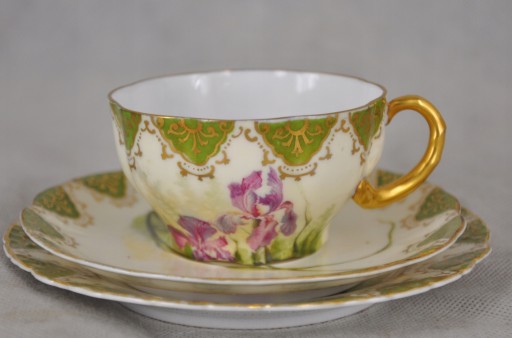 Zdjęcie oferty: Trio filiżanka Rosenthal Monbijou/Iris 1898-1906r.