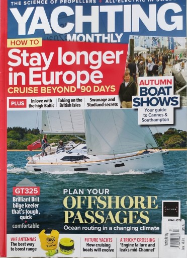 Zdjęcie oferty: Magazyn Yachting Monthly nr 1419 10/23 jachty sail