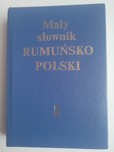 Zdjęcie oferty: Mały słownik RUMUŃSKO - POLSKI