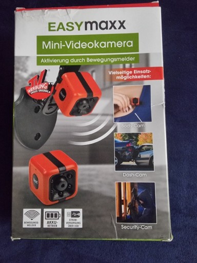 Zdjęcie oferty: Mini video kamera 