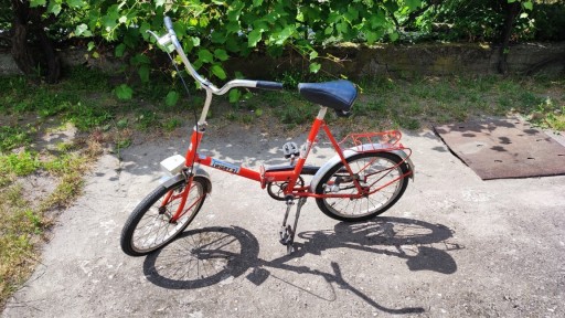 Zdjęcie oferty: Rower zabytkowy Wigry 3 pomarańczowy/czerwony