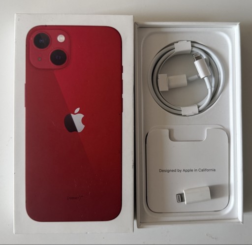 Zdjęcie oferty: IPHONE 13 RED 128 GB OD NOWOŚCI W ETUI