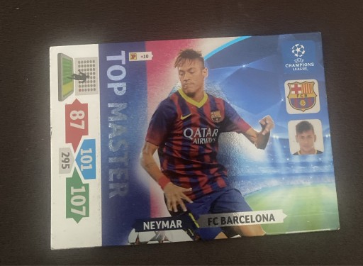 Zdjęcie oferty: NEYMAR FC BARCELONA KARTA UEFA 2013/2014 OKAZJA!