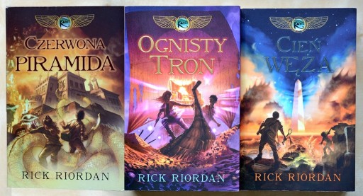 Zdjęcie oferty: Kroniki Rodu Kane T.1-3 Rick Riordan