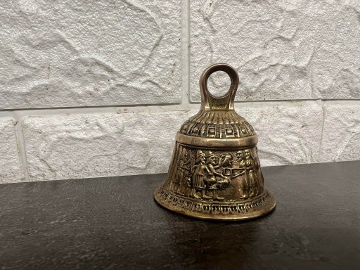 Zdjęcie oferty: Stary mosiężny dzwonek z mosiądzu Peerage, Anglia