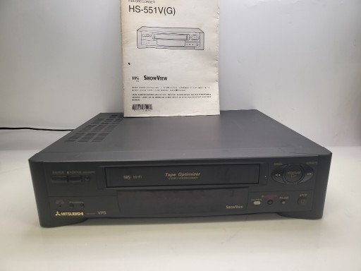 Zdjęcie oferty: MITSUBISHI HS-551V - MAGNETOWID VHS -