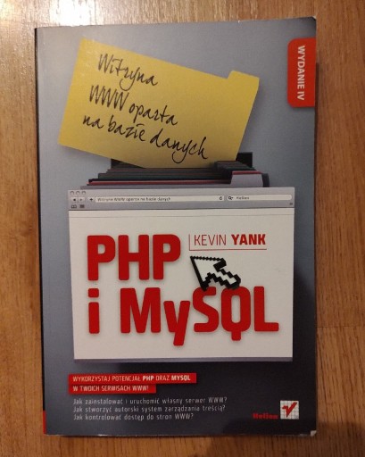 Zdjęcie oferty: PHP i MySQL Witryna www oparta na bazie danych