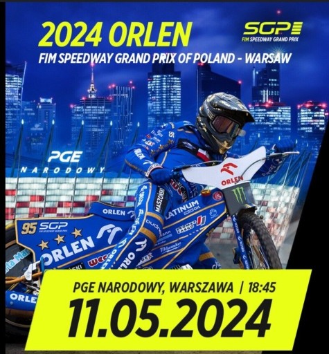 Zdjęcie oferty: Żużel program SGP Polski 2024 - Warszawa