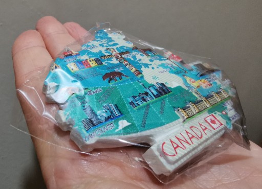 Zdjęcie oferty: Zagraniczny magnes na lodówkę 3D Canada Kanada