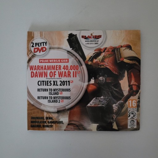 Zdjęcie oferty: Warhammer Dawn of War II, Cities XL 2011 CD-Action