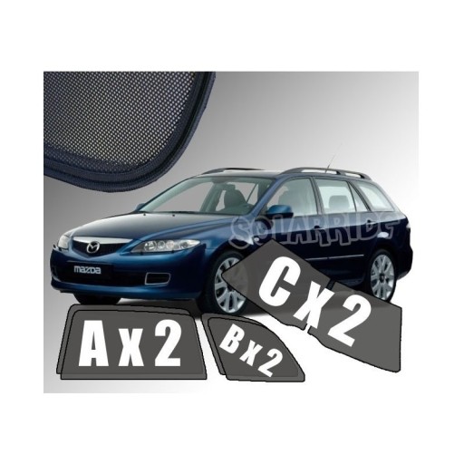 Zdjęcie oferty: Osłony przeciwsłoneczne do Mazda 6 Kombi